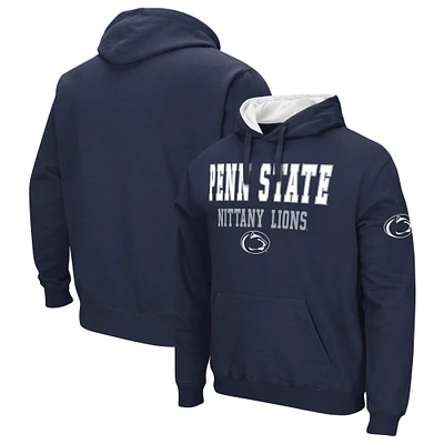 Sweat à capuche Colosseum Navy Penn State Nittany Lions Sunrise pour homme