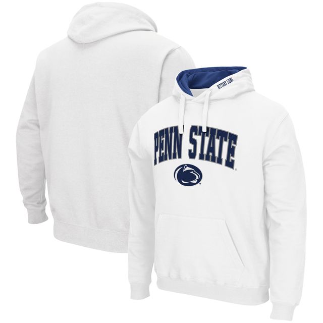 Sweat à capuche Colosseum White Penn State Nittany Lions Arch & Logo 3.0 pour homme