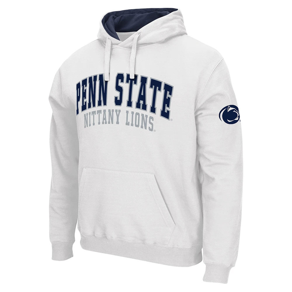 Sweat à capuche Colosseum White Penn State Nittany Lions Sunrise pour homme