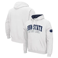 Men's Colosseum White Penn State Nittany Lions Sunrise Pullover Hoodie