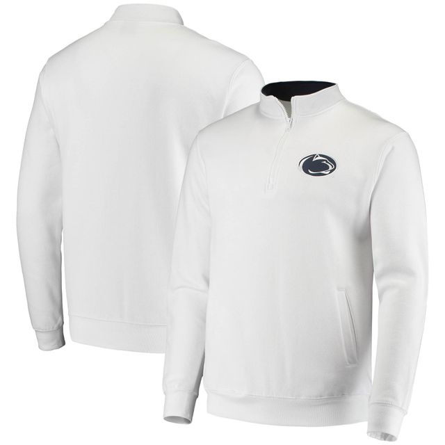 Colosseum White Penn State Nittany Lions Tortugas Logo Quarter-Zip Jacket pour homme