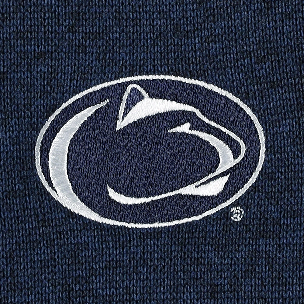 Men's Columbia Navy Penn State Nittany Lions Canyon Point Omni-Shield Raglan Half-Zip Pullover Top