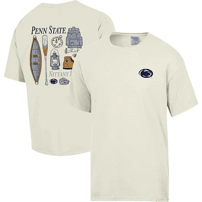 Crème lavante confortable pour hommes Penn State Nittany Lions Camping Trip T-shirt