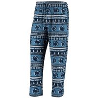 Men's Concepts Sport Navy Penn State Nittany Lions Ugly Sweater Knit Long Sleeve Top and Pant Set