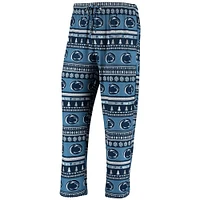 Concepts Sport Navy Penn State Nittany Lions Ugly Sweater Knit Haut à manches longues et ensemble pantalon