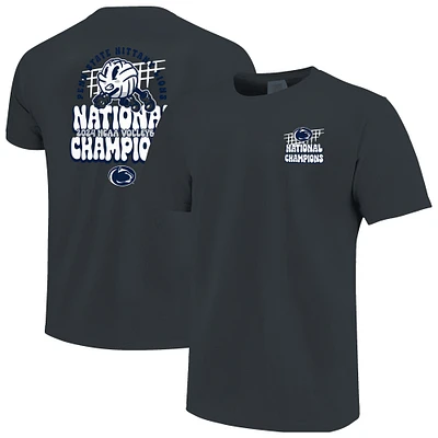 Men's Denim Penn State Nittany Lions 2024 NCAA Women's Volleyball National Champions Dig Comfort Colors T-Shirt