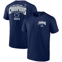 T-shirt Fanatics Navy Penn State Nittany Lions 2023 Rose Bowl Champions pour hommes