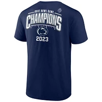 T-shirt Fanatics Navy Penn State Nittany Lions 2023 Rose Bowl Champions pour hommes