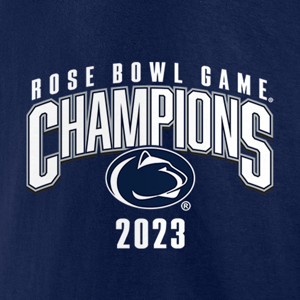 T-shirt Fanatics Navy Penn State Nittany Lions 2023 Rose Bowl Champions pour hommes