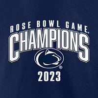 T-shirt Fanatics Navy Penn State Nittany Lions 2023 Rose Bowl Champions pour hommes