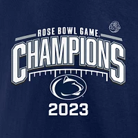 T-shirt Fanatics Navy Penn State Nittany Lions 2023 Rose Bowl Champions pour hommes