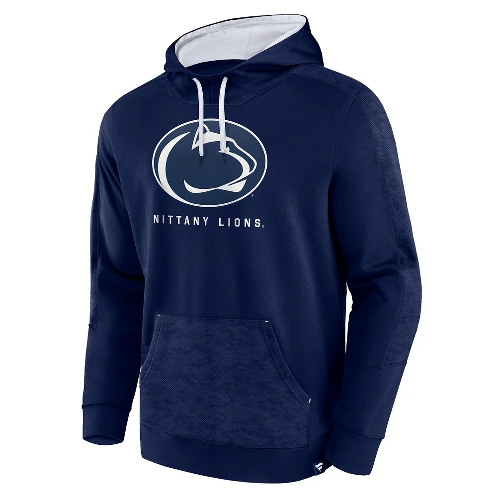 Men's Fanatics Navy Penn State Nittany Lions Defender Pullover Hoodie