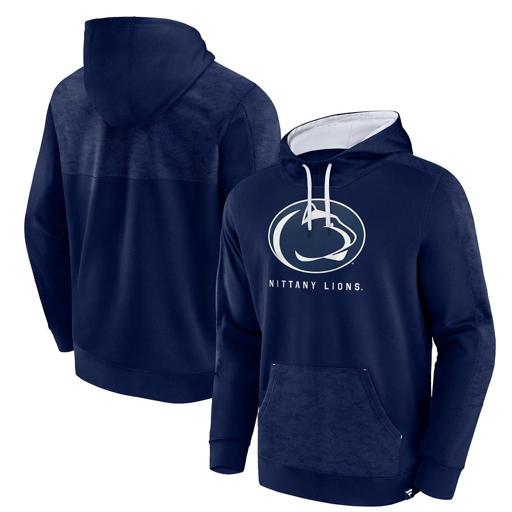 Sweat à capuche Fanatics Navy Penn State Nittany Lions Defender pour hommes