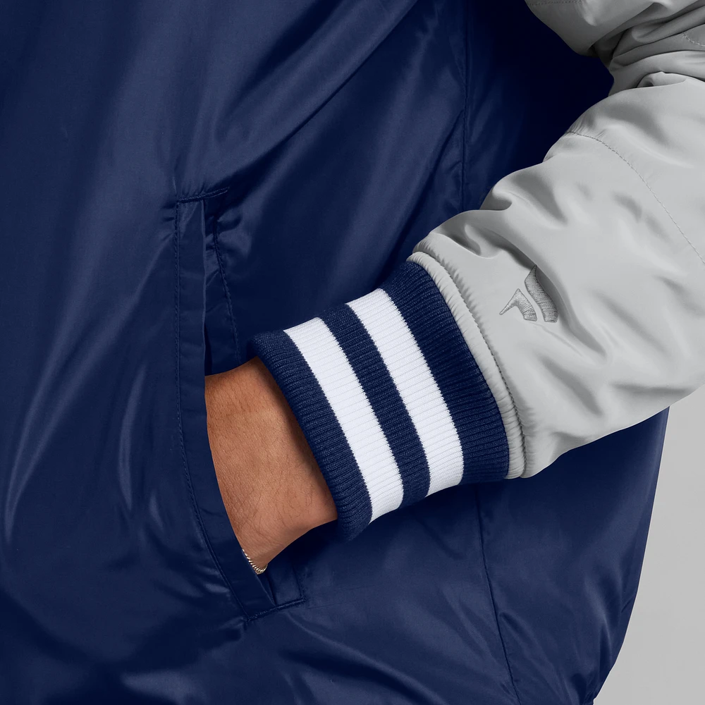 Veste à boutons-pression intégrale Elements Elite Penn State Nittany Lions pour homme Fanatics bleu marine