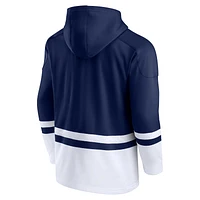 Men's Fanatics Navy Penn State Nittany Lions First Battle Pullover Hoodie