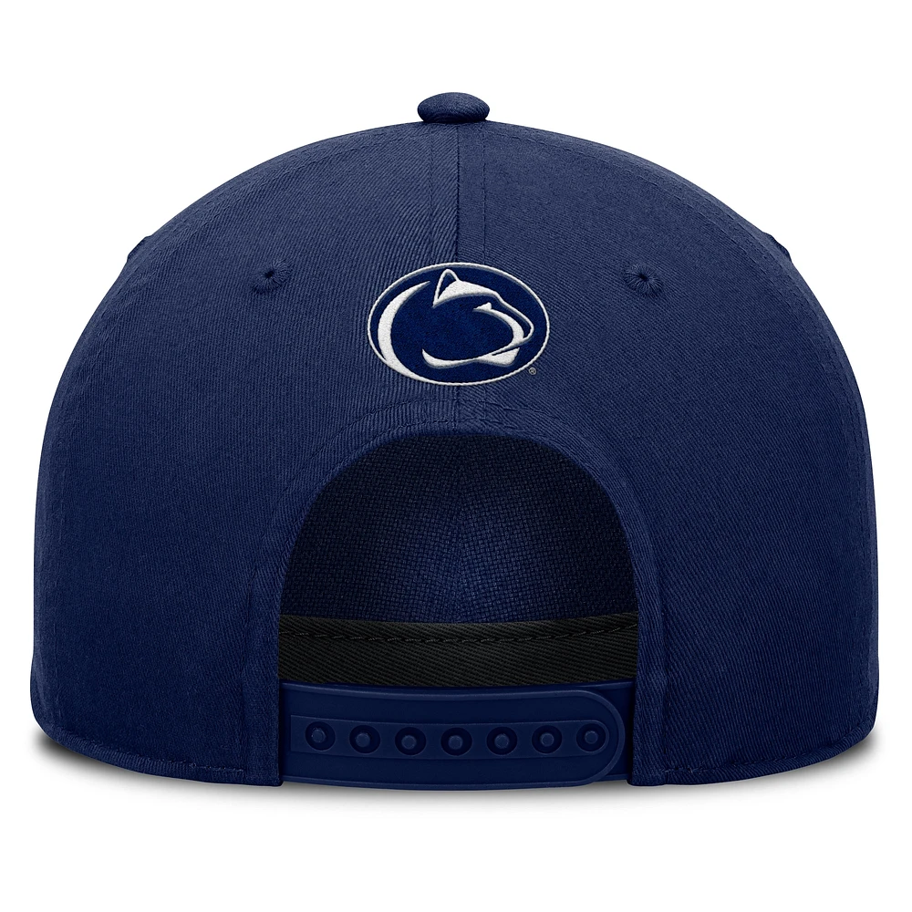 Men's Fanatics Navy Penn State Nittany Lions Foul Ball Rope Adjustable Hat