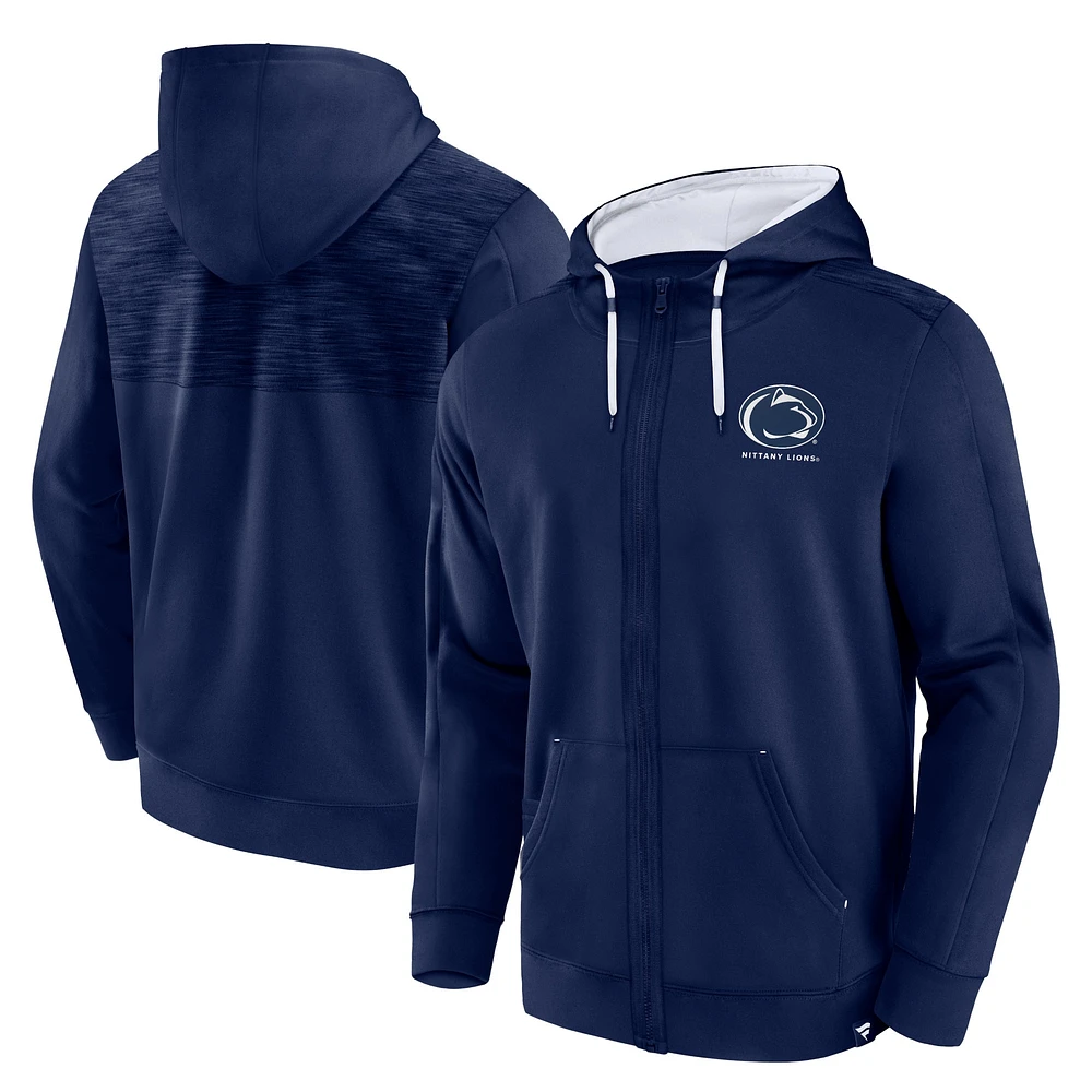 Men's Fanatics Navy Penn State Nittany Lions Power Index Full-Zip Hoodie