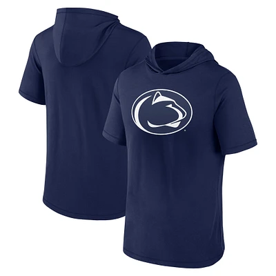 T-shirt à capuche avec logo principal Penn State Nittany Lions Fanatics pour hommes bleu marine