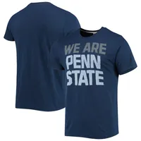 Men's Homage Heathered Navy Penn State Nittany Lions Local Tri-Blend T-Shirt