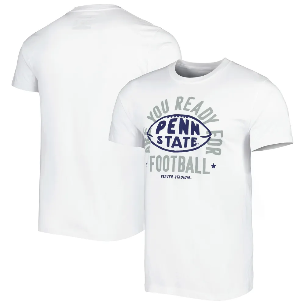 Penn State Nike Retro Football Crew Sweatshirt in White