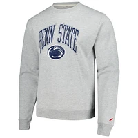 Sweat-shirt essentiel pour hommes League Collegiate Wear Heather Grey Penn State Nittany Lions Tall Arch