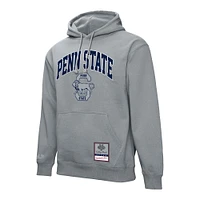 Men's Mitchell & Ness  Heather Gray Penn State Nittany Lions Classic Arch Pullover Hoodie