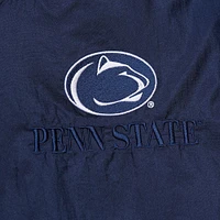 Sweat à capuche demi-zippé Mitchell & Ness bleu marine Penn State Nittany Lions Team 3.0 Anorak pour homme