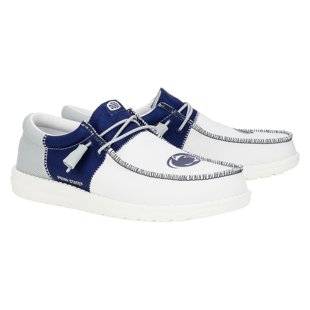 Chaussures décontractées Wally pour hommes Penn State Nittany Lions bleu marine