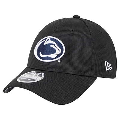 Casquette ajustable extensible à boutons-pression Pivot 9FORTY Penn State Nittany Lions pour homme New Era noire