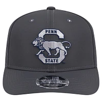 Men's New Era Charcoal Penn State Nittany Lions 9SEVENTY Stretch-Snap Hat