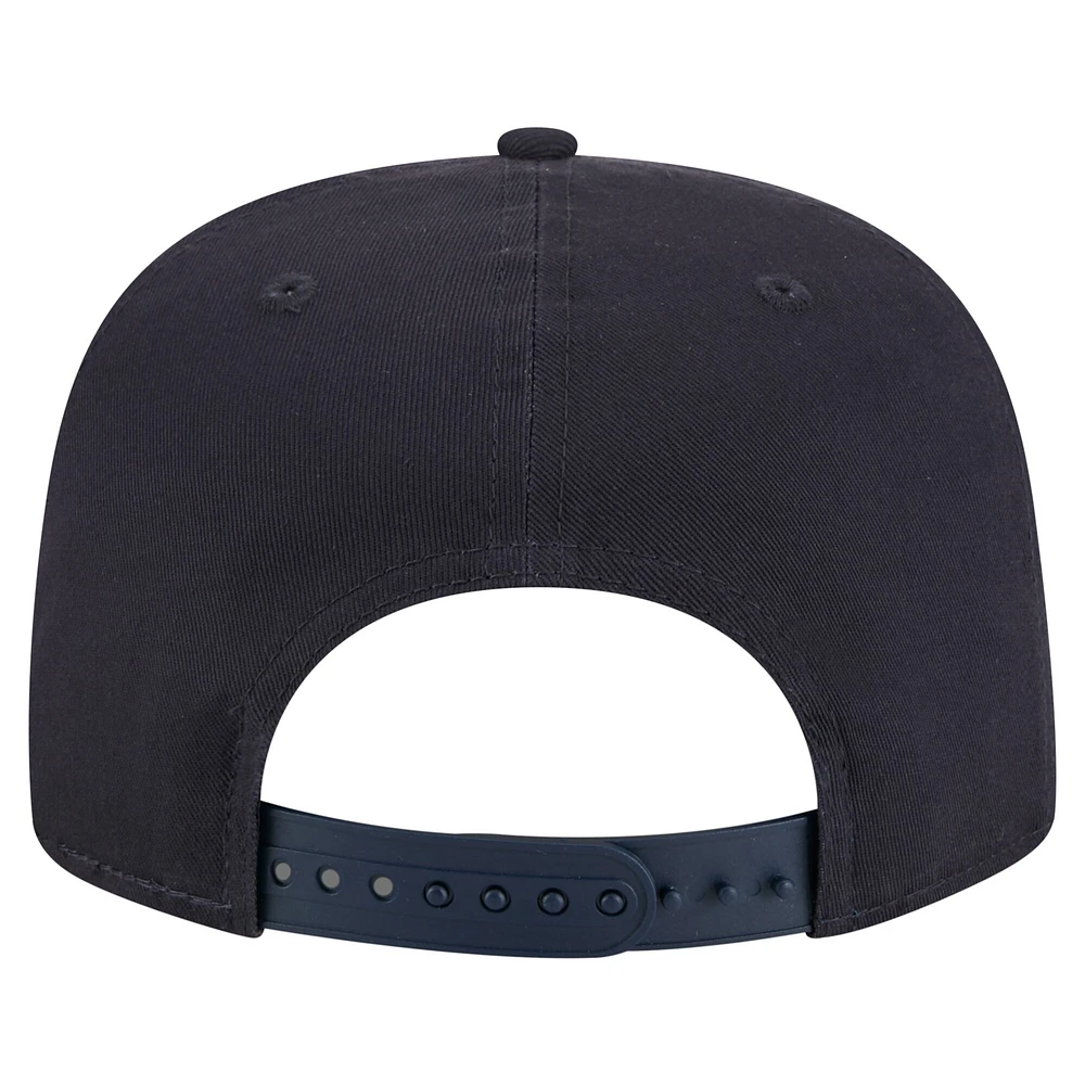 Casquette snapback de golfeur New Era bleu marine Penn State Nittany Lions Adventure Team Text pour homme