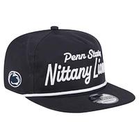 Casquette snapback de golfeur New Era bleu marine Penn State Nittany Lions Adventure Team Text pour homme