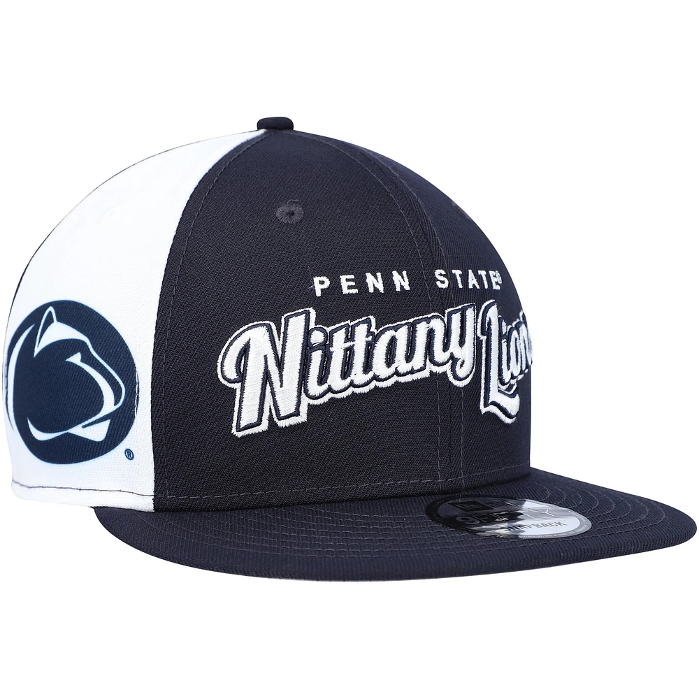 Men's New Era  Navy Penn State Nittany Lions Outright 9FIFTY Snapback Hat