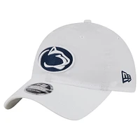 Casquette ajustable New Era blanche Penn State Nittany Lions Active Ripstop 9TWENTY pour homme