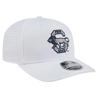 Casquette New Era blanche Penn State Nittany Lions Perform Vault 9SEVENTY extensible à boutons-pression pour homme