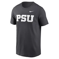 Men's Nike Anthracite Penn State Nittany Lions Primetime Alternate Logo T-Shirt