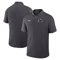 Polo Nike Anthracite Penn State Nittany Lions Primetime Victory pour homme avec logo principal