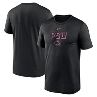 Men's Nike Black Penn State Nittany Lions 2025 Sideline Legend Performance T-Shirt