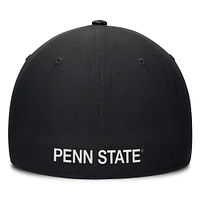 Casquette Nike Penn State Nittany Lions Velocity Flex noire pour homme