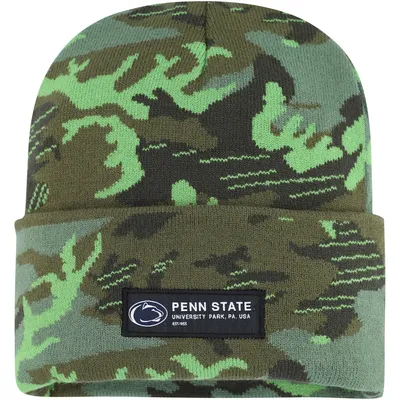 Penn State Nittany Lions Nike Veterans Day Cuffed Knit Hat - Camo