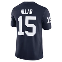 Maillot de football américain Nike Drew Allar bleu marine Penn State Nittany Lions NIL pour homme