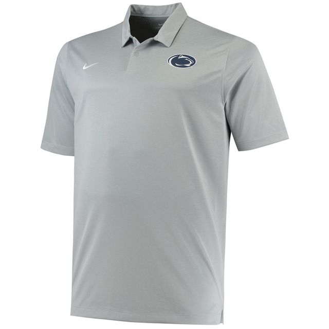 Polo Penn State Nittany Lions Big & Tall Performance pour homme en gris chiné Nike