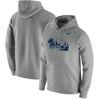 Nike Penn State Nittany Lions Mens Grey Club Long Sleeve Crew