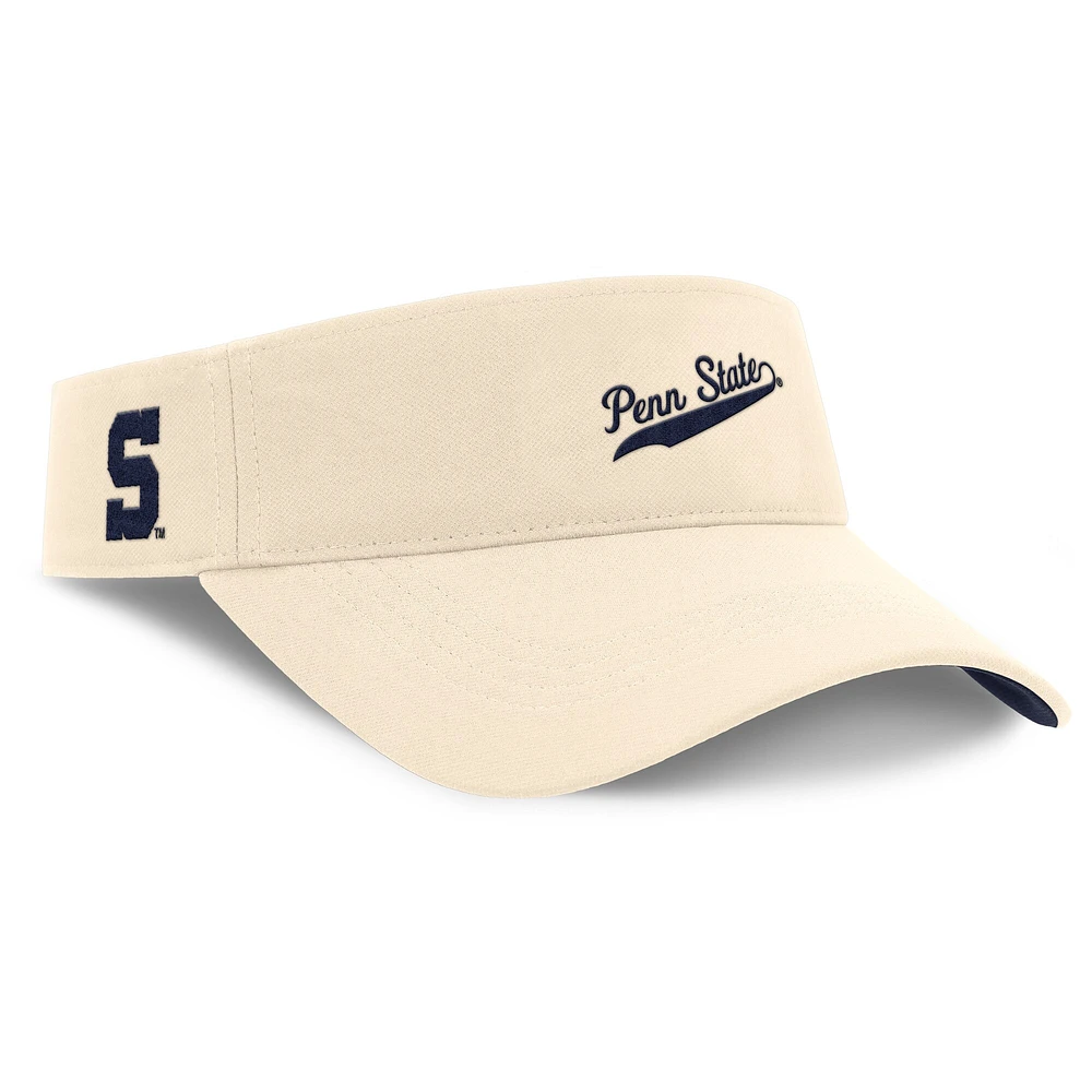Visière ajustable Nike Natural Penn State Nittany Lions Primetime Ace pour homme