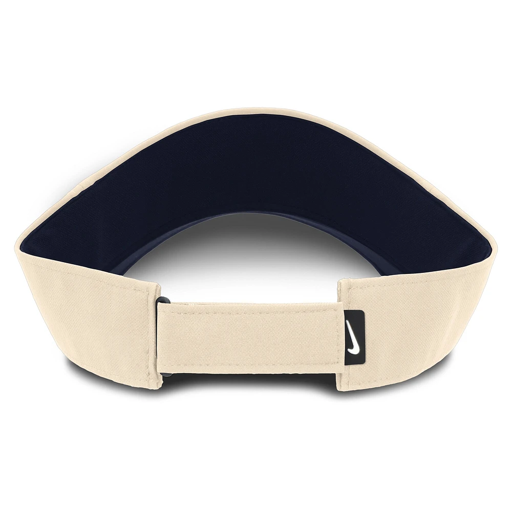 Visière ajustable Nike Natural Penn State Nittany Lions Primetime Ace pour homme