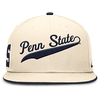 Casquette ajustée Nike Natural Penn State Nittany Lions Primetime True Performance pour homme