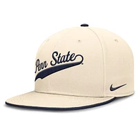 Casquette ajustée Nike Natural Penn State Nittany Lions Primetime True Performance pour homme