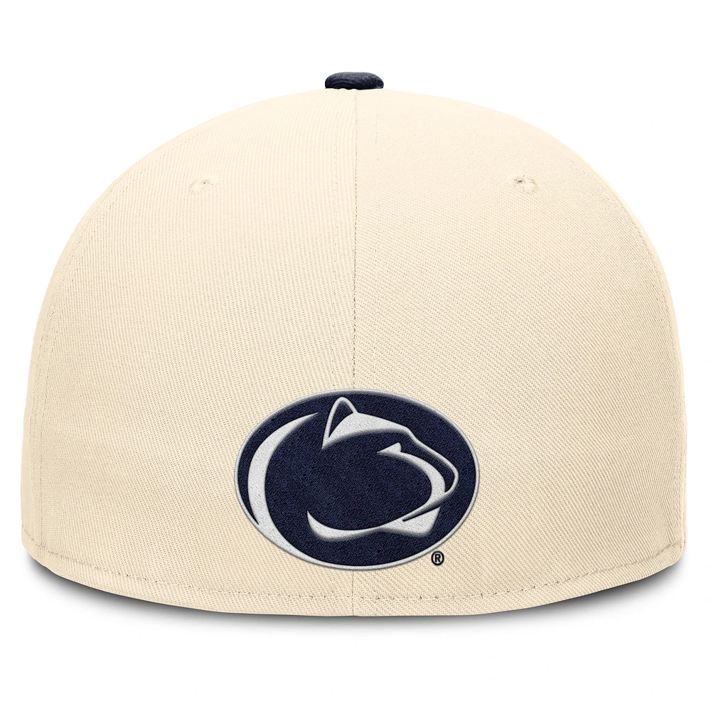 Casquette ajustée Nike Natural Penn State Nittany Lions Primetime True Performance pour homme