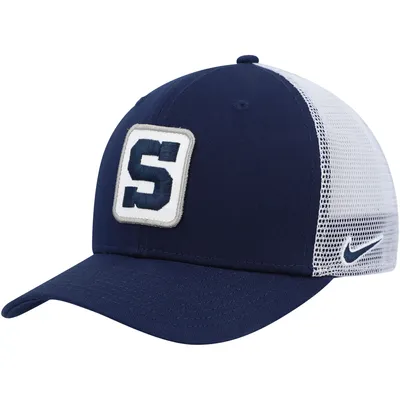 Penn State Nittany Lions Nike Classic99 Trucker Snapback Hat - Navy/White