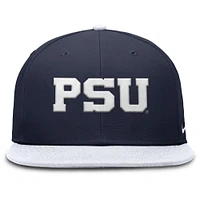 Men's Nike Navy/White Penn State Nittany Lions Two-Tone Primetime Performance Fitted Hat